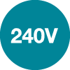 240V